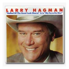 Larry Hagman Ballad of the Good Luck Charm 45 Record
