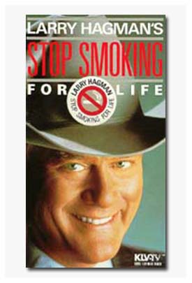 Larry Hagman Stop Smoking For Life VHS